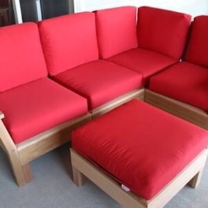 Modular Sofa with Footrest